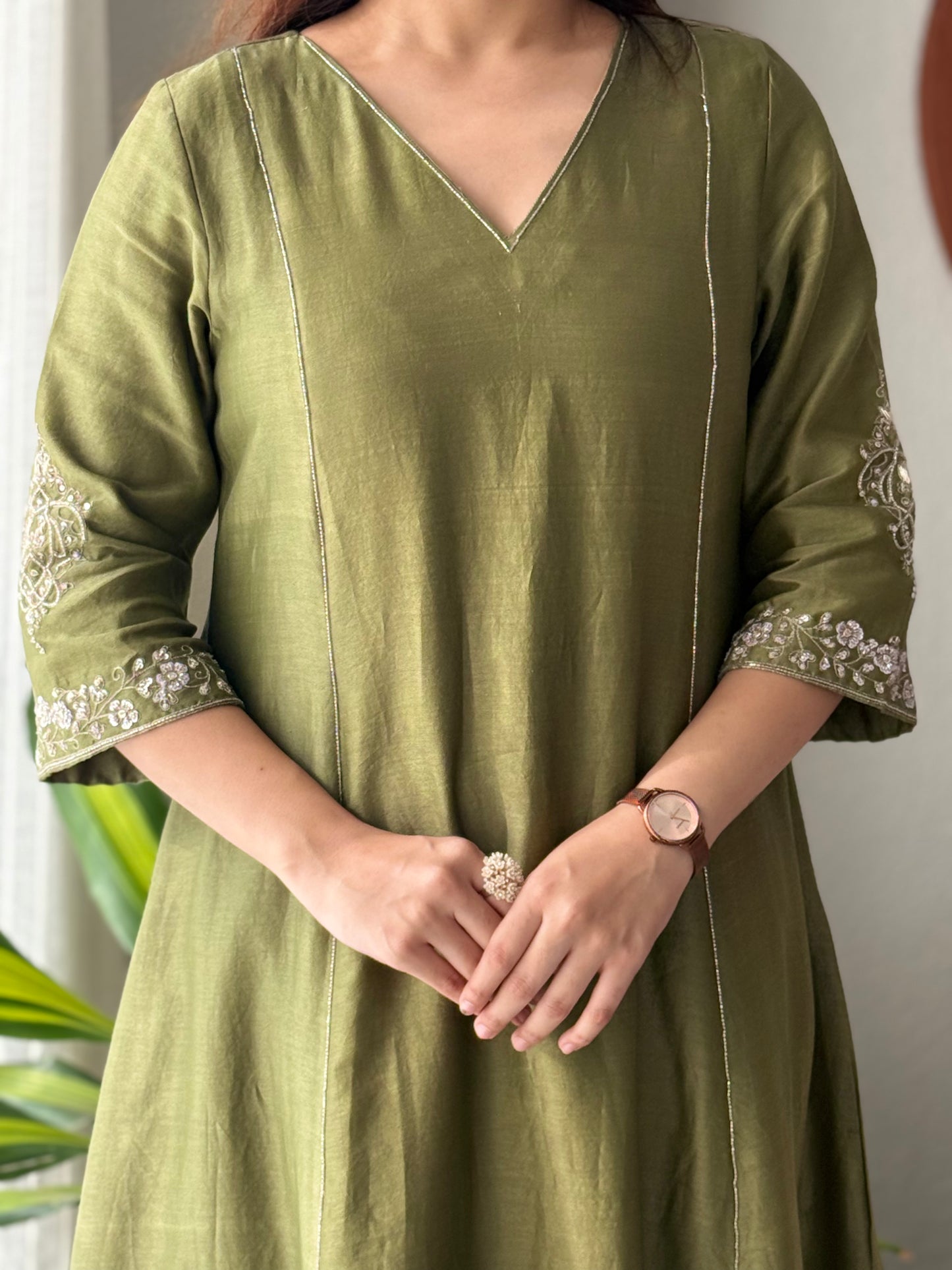 ZU25X310- OLIVE SILK HW