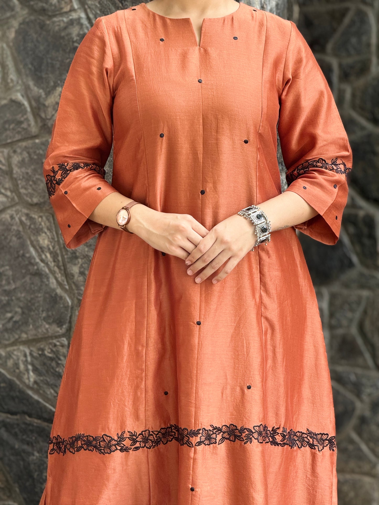 ZU25X324- BURNT SILK