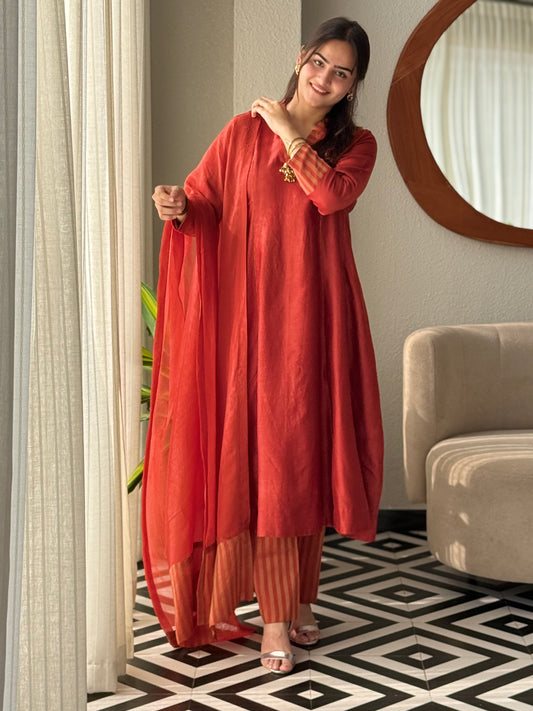 ZU25X312- BURNT SILK