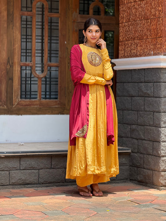 ZU25X418-FESTIVE MUSTARD YELLOW